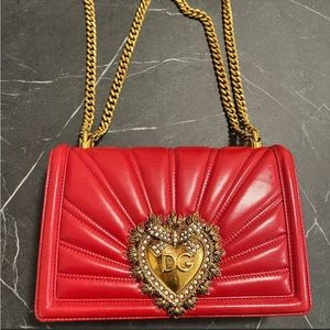 Authentic dolce gabbana devotion bag